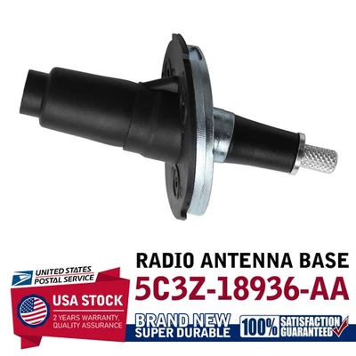 OEM Quality For Ford F-250 Super Duty 2000-2007 Radio Antenna Base 5C3Z-18936-AA - Image 1 of 4