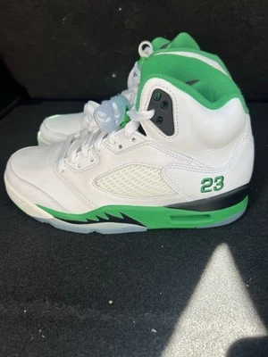 Talla 6.5 - Air Jordan 5 Retro Lucky Green W Foto 1 de 4