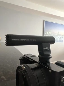 Sony Gunzoom Microphone ECM - GZ1M Shotgun Mic Vlogging Mic WORKS - Picture 1 of 4