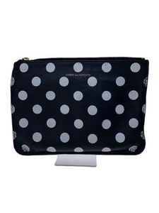 Wallet COMME des GARCONS POLKA DOTS Pouch Leather BLK Dots - Picture 1 of 9