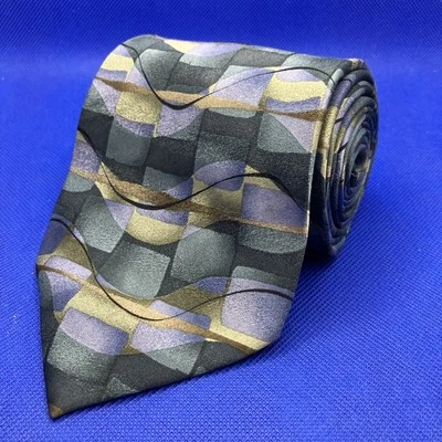 Corbata de seda Jerry Garcia multicolor The Blue Iceberg Foto 1 de 4