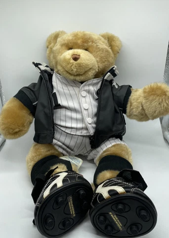 Build A Bear Plush Chicago White Sox Full Uniform With Teddy Bear Size:17" Cover