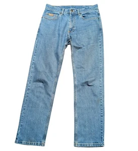 Vintage Farah Jeans | Mens Vintage Mid Blue Farah Jeans 32W 31L, Retro Jeans - Picture 1 of 6