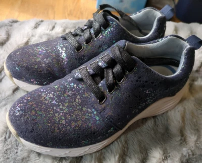 Zapatos Nurse Mates Align Velocity antideslizantes brillo holográfico talla 7M Foto 1 de 4