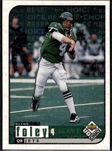 1998 UD Choice Glenn Foley Reserve Choice #122   New York Jets - Picture 1 of 2