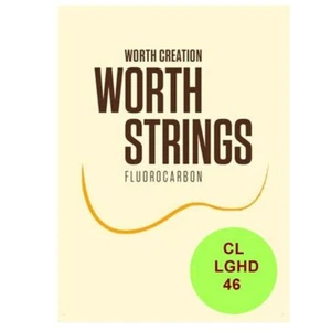Worth Ukulele Strings Clear FluoroCarbon CL-LGHD Hard Low G Soprano / Concert - Picture 1 of 1