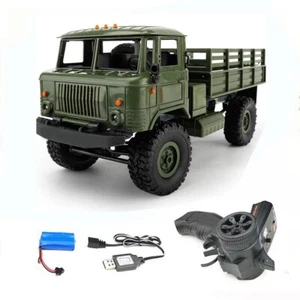 B24 Verde RC Militar GAZ 4x4 1/16 Todoterreno Camión Coche Juego de Juguete con Control Remoto - Imagen 1 de 6