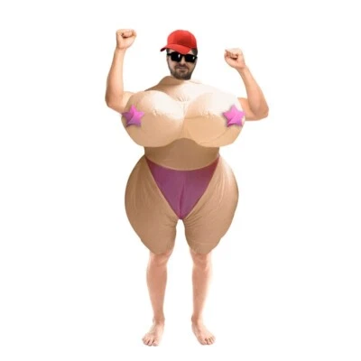 Disfraz inflable de mamá grande disfraz traje traje Halloween divertido despedida de soltero despedida de soltero Foto 1 de 4