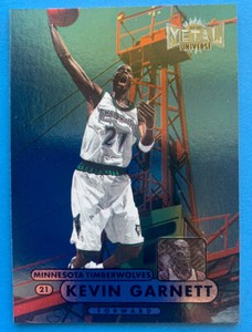 1997 1998 Skybox Metal Universe Kevin Garnett