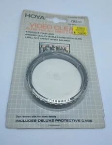 Vintage Brand New Factory Sealed Hoya Video Clear Filter For Video Cameras 46mm - Picture 1 of 10