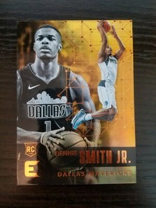 2017-18 Panini Essentials Orange #199 Dennis Smith Jr. ORANGE ROOKIE RC RARE