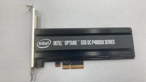878038-B21 HP 750GB NVME GEN3 HIGH PERFORMANCE WI AIC HHHL P4800X SSD P03580-001 - Foto 1 di 3