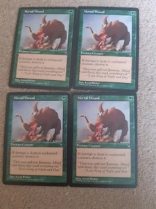 MTG 4 x Mortal Wound - Visions - Picture 1 of 2