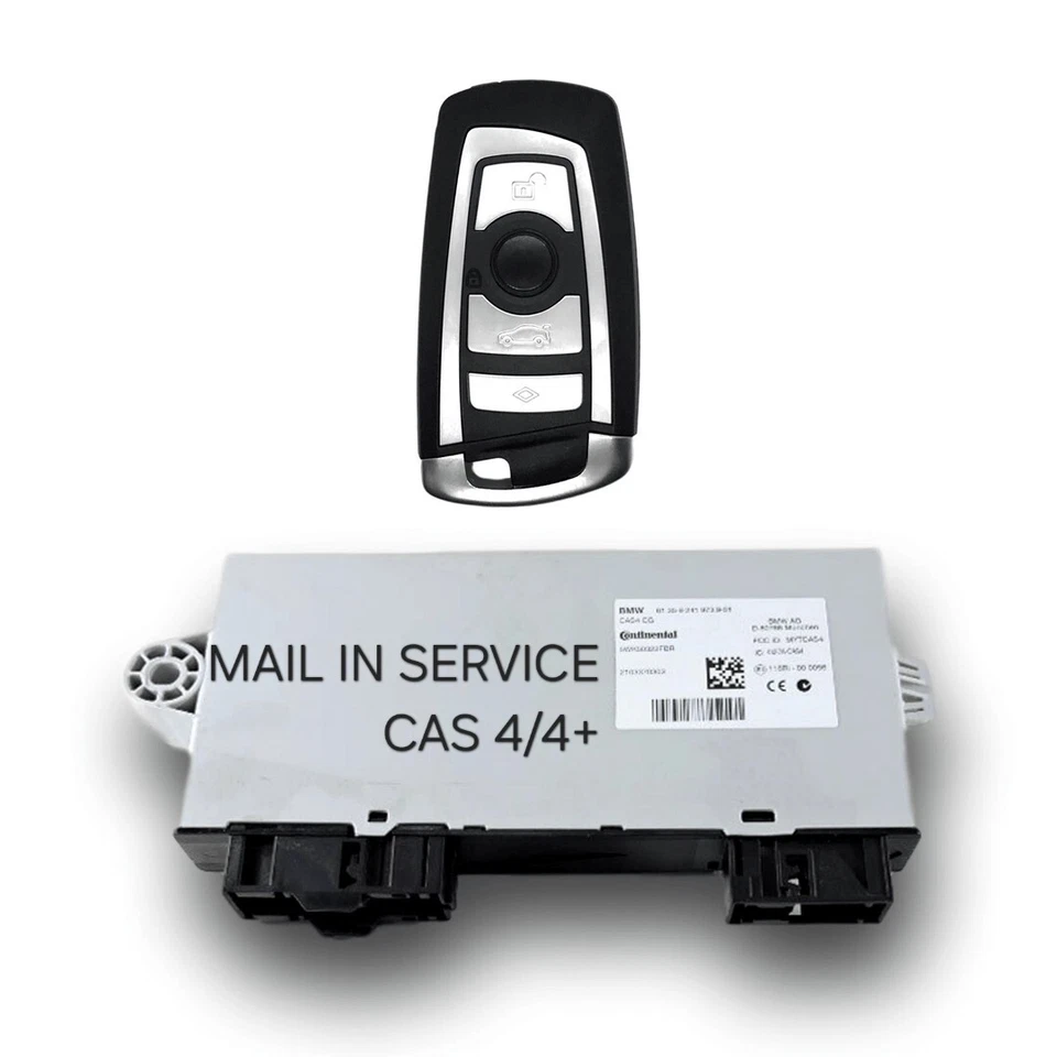 09 -18 BMW Smart key fob Programming CAS4 CAS4+ MAIL-IN MODULE PROGRAM SERVICE - Image 1 of 1