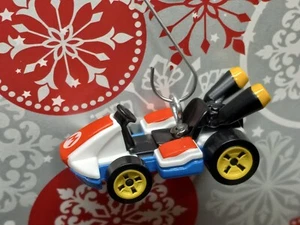 SUPER MARIO BROS. MARIO KART GO KART PERSONALIZADO ADORNO DE NAVIDAD - Imagen 1 de 2