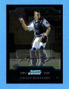 2004 Bowman Chrome #233 Casey Kopitzke Chicago Cubs