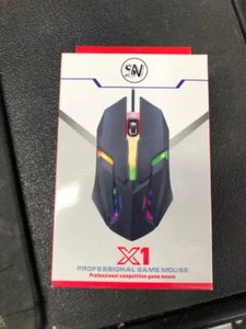Wired Gaming Mouse X1 professional Usb Wired game mouse. 2 Pack.  - Picture 1 of 1