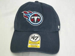 '47 Kids' Youth Tennessee Titans Clean Up Cap Hat Adjustable - Picture 1 of 4