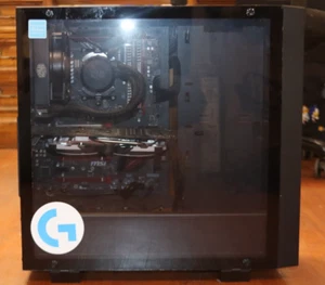 C-Series CyberPower PwR Gaming PC, Ryzen 7, AC Radeon RX 570 - Picture 1 of 12