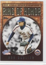 2008 Topps Update Ring of Honor 1986 New York Mets Ron Darling #MRH-RD