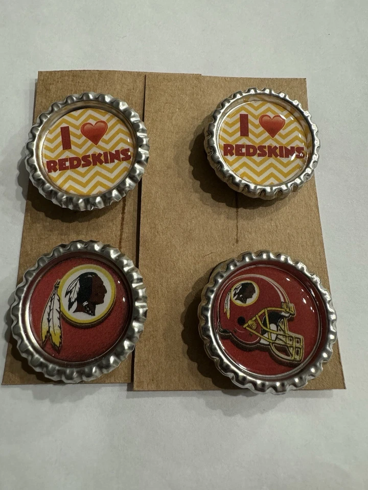 Imanes de equipo hechos a mano Redskins  Foto 1 de 1