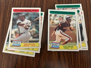 1985 DRAKES/TOPPS BIG HITTERS - YOU PICK - Bild 1 von 1