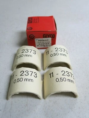 Juego de rodamientos principales motor Glyco 112373/4 (0,50) apto para Renault R16, Luxe  Foto 1 de 3