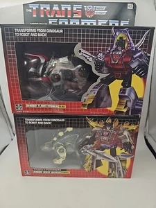 Transformers G1 dinobot flamethrower slag & G1 dinobot desert warrior snarl - Picture 1 of 3