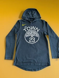 Nike Warriors The Town Draymond Green 23 Hooded Long Warm Up Shirt Sz Small - Picture 1 of 11