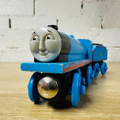 Gordon No Name 1999 Thomas the Tank Engine & Friends Wooden Railway Trains - Image 1 of 4