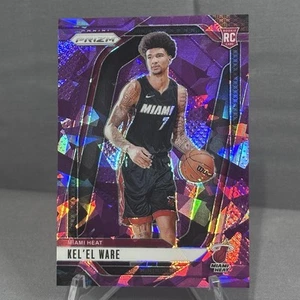 2024-25 Panini Prizm Kel'El Ware #248 Purple Cracked Ice Prizm RC Heat /149 - Picture 1 of 2