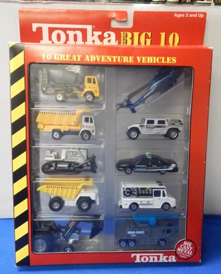全新 1999 年 Tonka Big 10 系列 10 压铸车辆 — 第 1/4 张图片