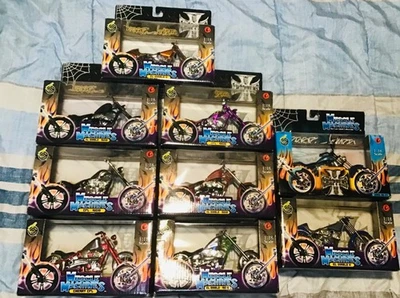 Jesse James West Coast Choppers Die Cast 1:18 scale LOT - Image 1 of 4