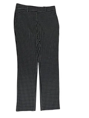 Pantalones Express Editor Talla 4R Ajustados Blanco y Negro Mujer Entrepierna 30 Nuevos con Etiquetas B29 Foto 1 de 4