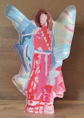 Lauren Dunn's Angel Glory Collection Acrílico 8.5 pulgadas de Alto Independiente Foto 1 de 4