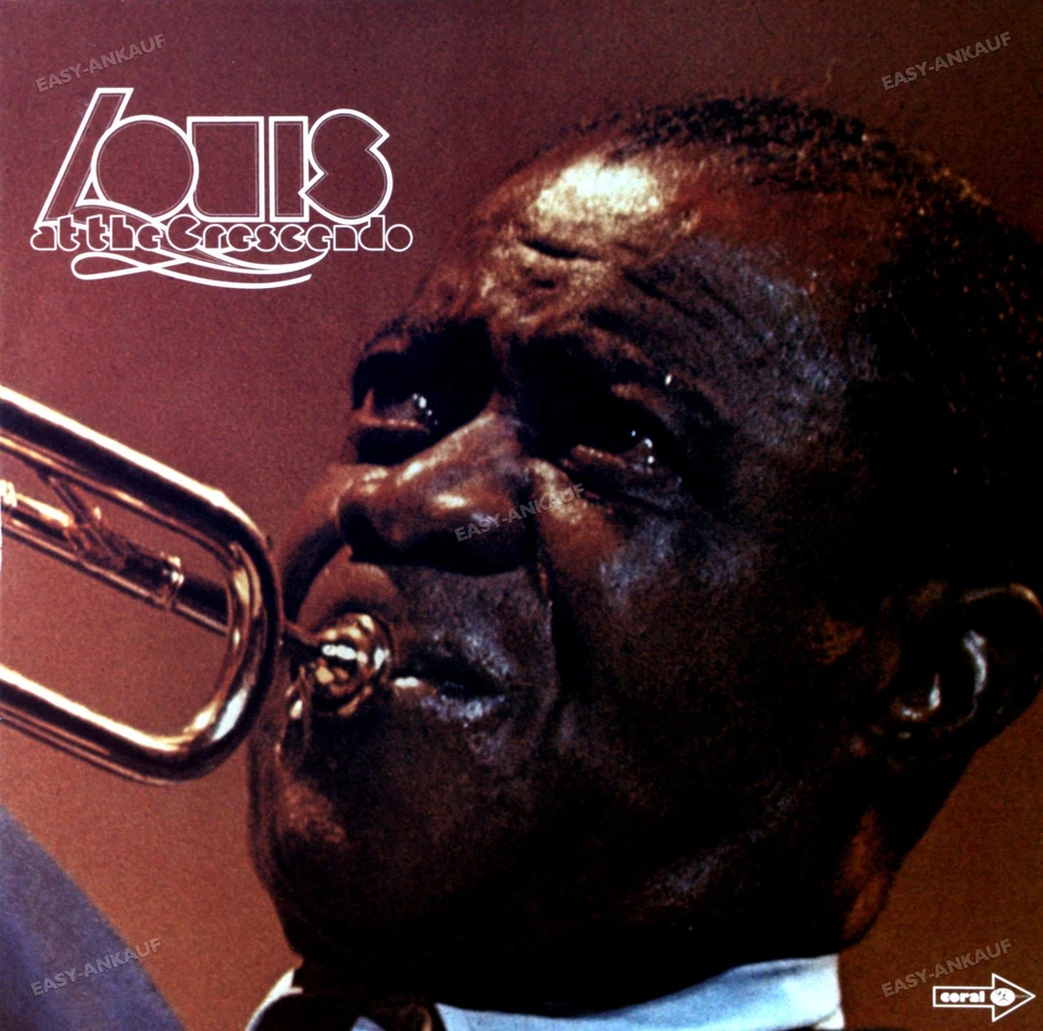 Louis Armstrong With The All Stars - Louis Armstrong At Crescendo 2LP 1973 '* - Image 1 of 1