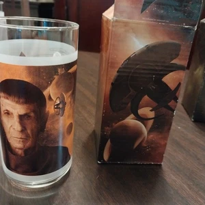 Vaso de beber SPOCK Star Trek coleccionable 2008/2009 promoción de la película Spock - Imagen 1 de 8