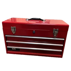 SPG International LTD Tool Boxes Red 21 in. 3 Drawer Portable Tool Chest Lock - Picture 1 of 5