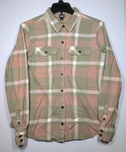 Patagonia Damen Langarm Bio Baumwolle Midweight Fjord Flanell Hemd M  - Bild 1 von 7