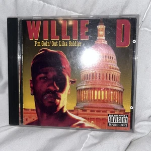 I'm Goin' Out Lika Soldier By Willie D CD 1992 - 16 Tracks 90's Houston Rap OOP - Bild 1 von 4