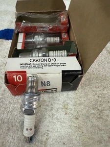 Champion Spark Plugs N-8, Box Of 6, NOS, - Picture 1 of 2
