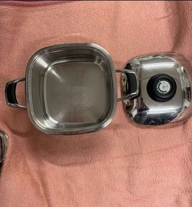 Amc Kochtopf Induktion 5 Liter mit Visotherm Deckel -Edelstahl - Bild 1 von 4
