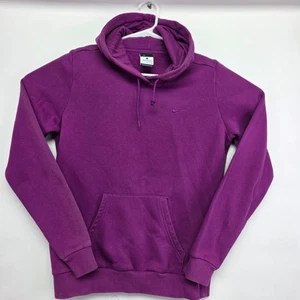Felpa Nike con cappuccio donna piccola viola pile collo imbuto running pullover felpa - Foto 1 di 11