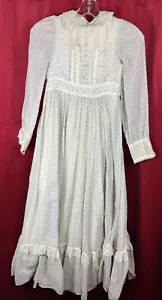 Gunne Sax vintage young lady Prairie dress Jeaune Fille Gunnesax - Picture 1 of 6