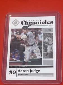 2020 Panini Chronicles Aaron Judge New York Yankees Baseball Card #7