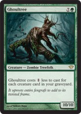 1x Ghoultree NM, English MTG Dark Ascension