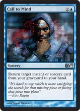 4x Call to Mind MTG Magic 2011 (M11) NM Magic Regular