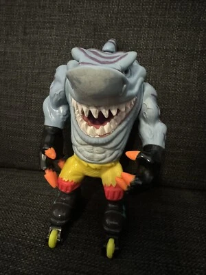 Figura de acción Street Sharks Blades 1994 de colección pantalones amarillos Street Wise Streex Foto 1 de 4