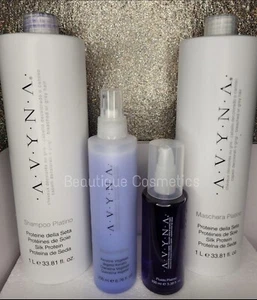 AVYNA 4pc bundle(1L shampoo,1L Maschera, Fluido Platino, & Bifásico Platino. - Picture 1 of 5