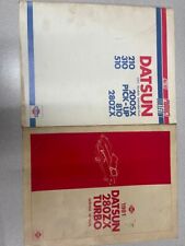 1981 Datsun 280ZX TURBO Service Repair Shop Workshop Manual OEM Set
